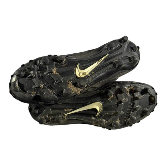Nike Mens Football Cleats Size 10 Black Force Savage Varsity 2 AQ8155-001 Logo - Picture 8 of 8